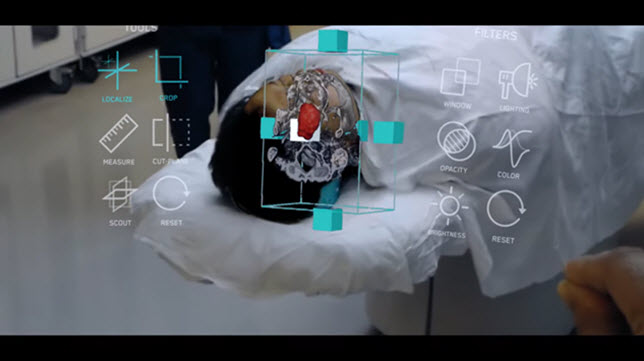 Man in operating room