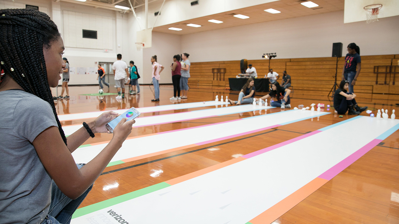 Kids bowling