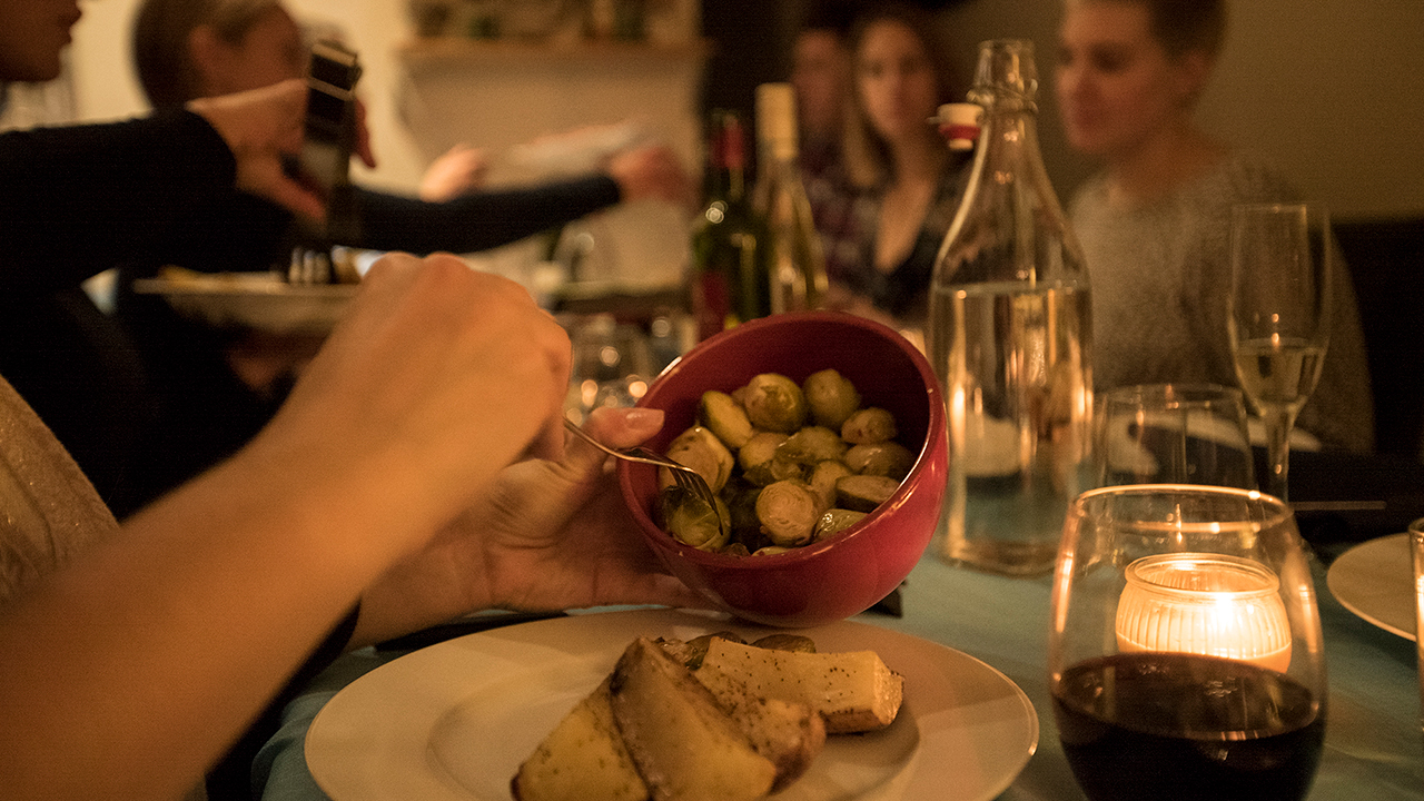 Brusells sprouts in bowl