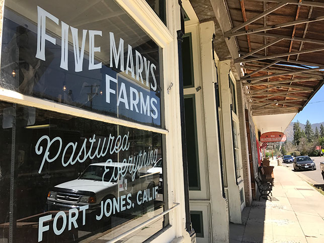 Five Marys Farm store front