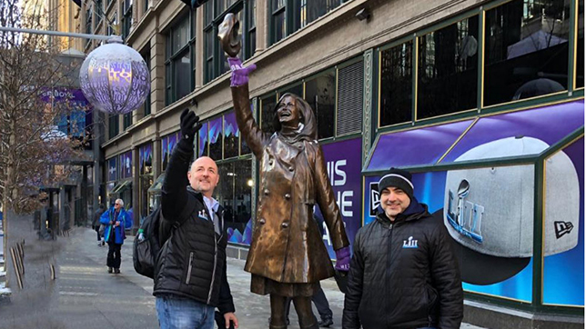 Nicollet Mall, site of Super Bowl LIVE