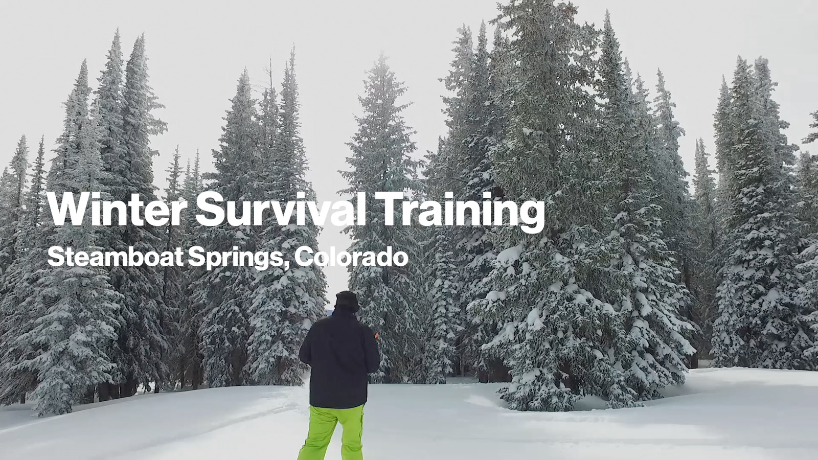 Winter Survival Training | Best for a good reason.