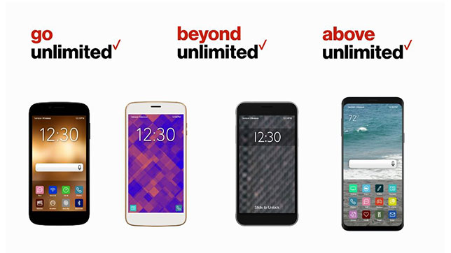 At Verizon, you can now mix and match three different unlimited plans for your family