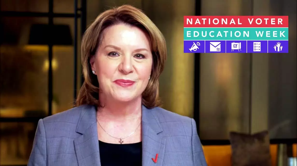 Tami Erwin kicks off National Voter Education Week