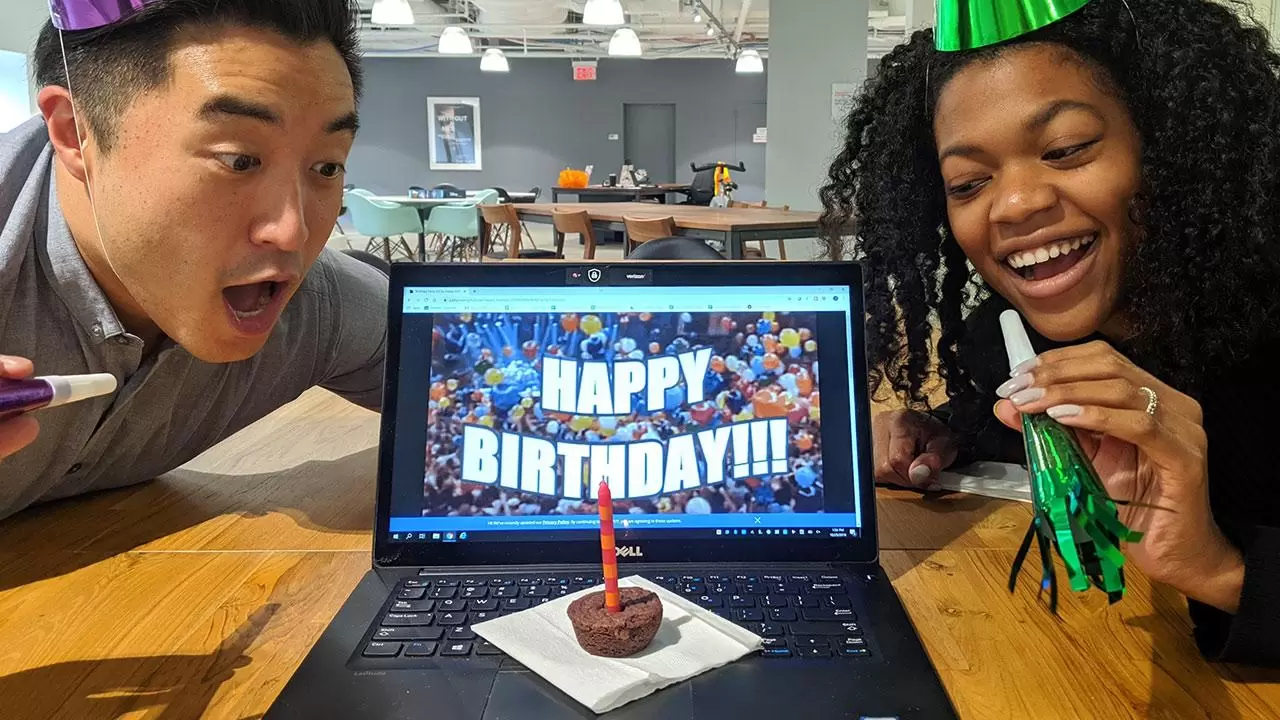 Go internet. It’s your birthday.