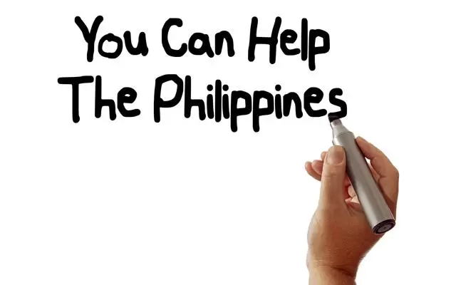 Philippines typhoon relief