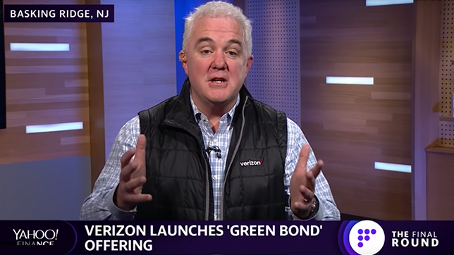 Verizon launches 'Green Bond' offering