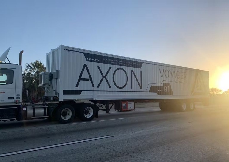 Axon Roadshow's Voyager truck