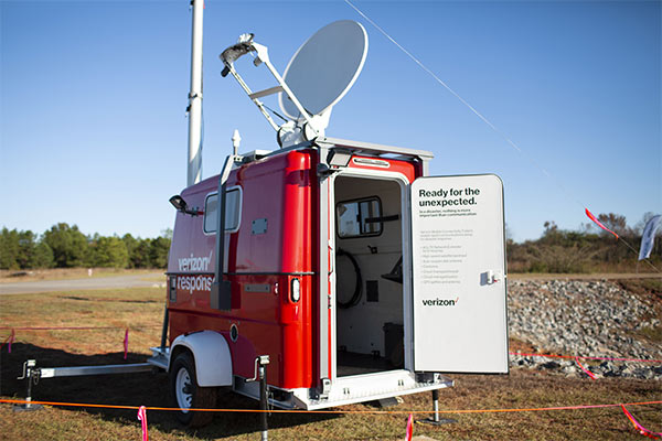 Verizon's Mobile Connectivity Trailer
