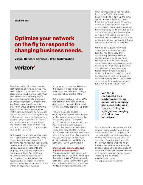 Virtual Network Services