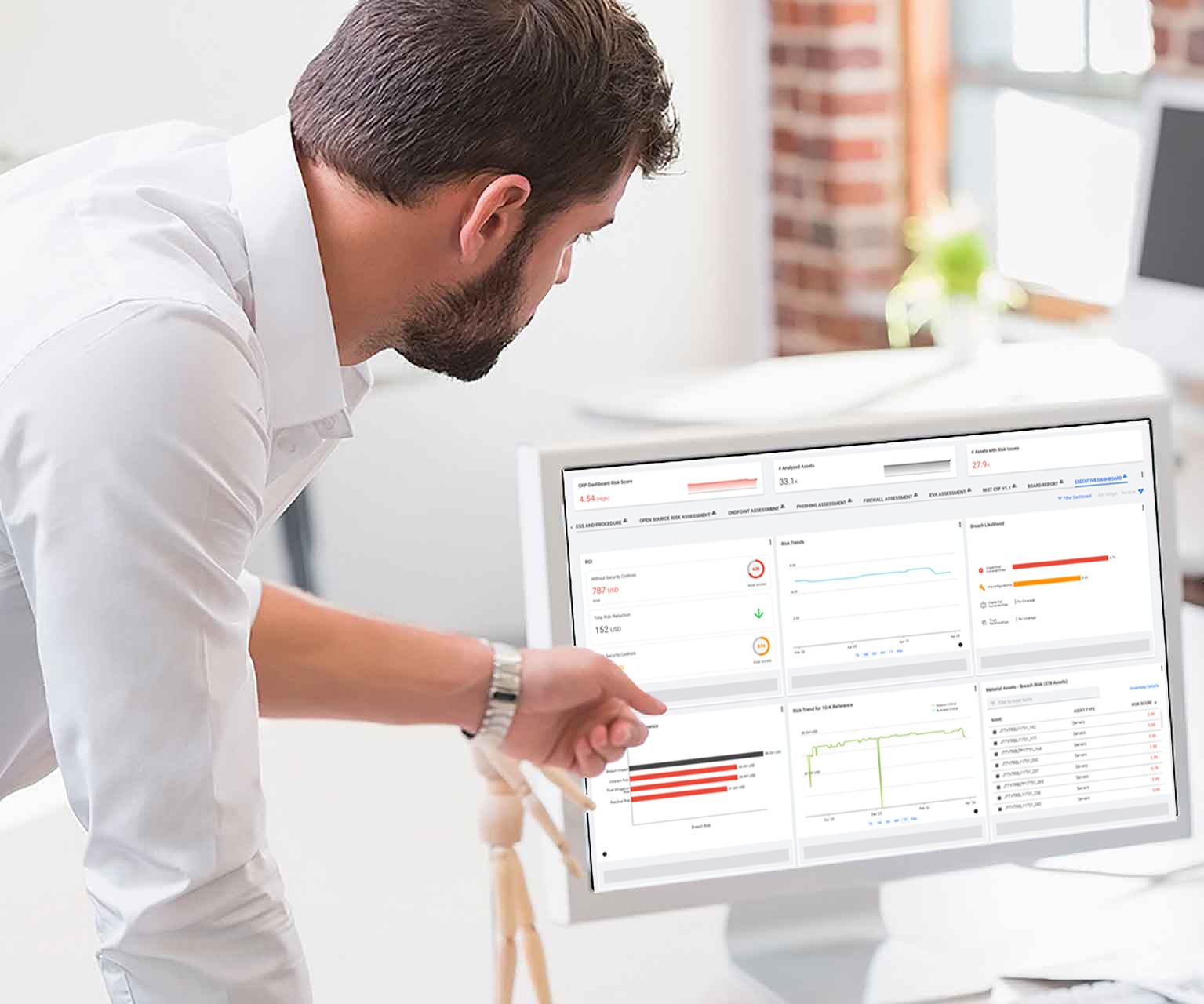 How does Cyber Risk Monitoring work?