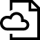 cloud file icon