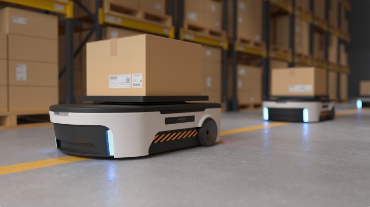 automated cart carrying package