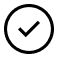 alternate check icon 58x58