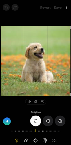 Samsung Galaxy One UI 6.1 Generative Edit screenshot