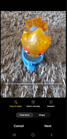 Samsung Galaxy OS 14 Photo Editor screenshot