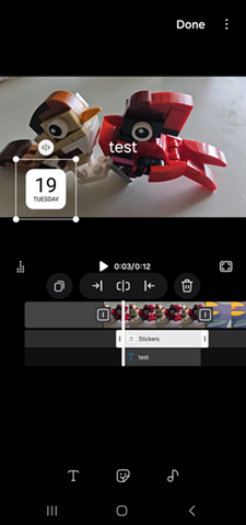 OS 14 and One UI 6 Video Studio screenshot