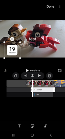 Samsung Galaxy OS 14 Video Studio screenshot