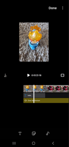 OS 14 and One UI 6 Video Studio screenshot