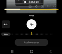Samsung Galaxy OS 15 Audio Eraser screenshot