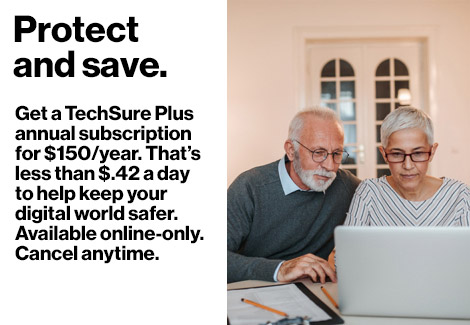Protect and save with a TechSure Plus annual subscription.