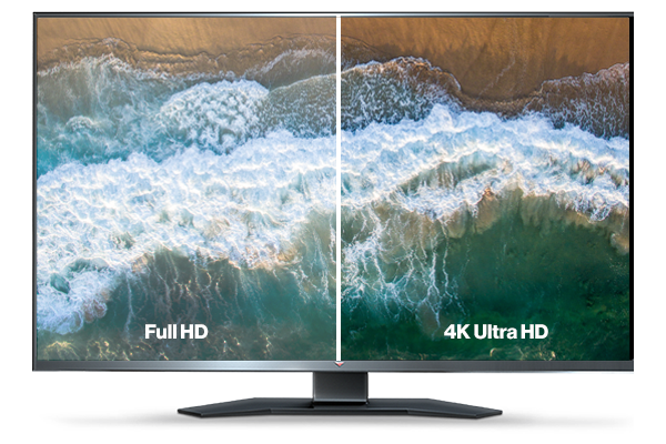 Full HD and 4K TV streaming