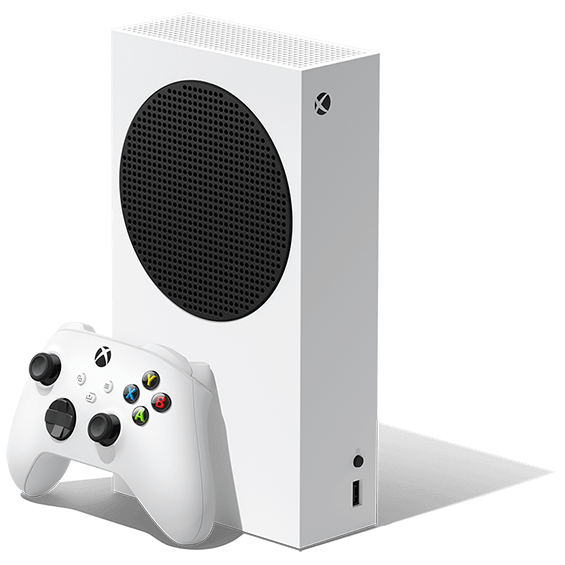 Front angle product photo of Xbox Series S Console
