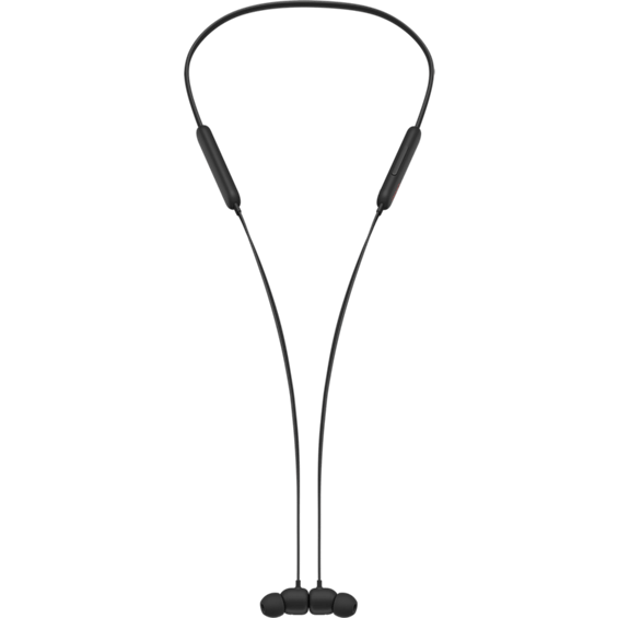 Top product view of the Beats Flex Wireless Earphones in Black.