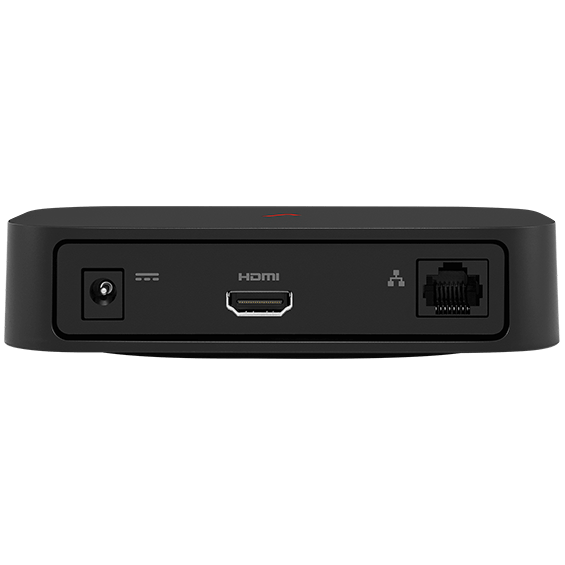 Back view of the Stream TV box
