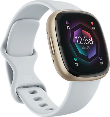 Blue Fitbit fitness trackers Verizon